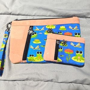 Zip clutch Purse